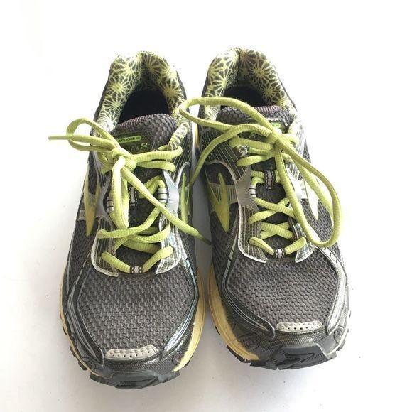 Brooks Ravenna 3 Womens Size 8‎ M Gray Light Green Running Shoes 1201071B739 - Picture 2 of 6